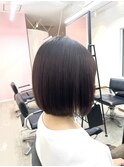 ボブスタイル/ナチュラルブラック