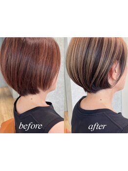 【上安/安東】明るいカラーも思いのままに♪なりたいイメージに合わせてカラーを選定いたします◇