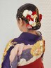 袴着付け&ヘアセット　《酒井指名となります》