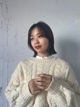 リル 茅ヶ崎(Liru:) ヘーゼルベージュ/ボブルフ/ネビージュ/小顔/ワンレン/茅ヶ崎