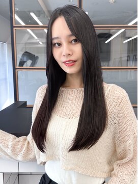 スタートウキョウ 渋谷(STAR TOKYO) 20代30代40代髪質改善酸性ストレートアッシュブラック透け感