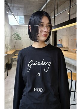 サン(son) 切りっぱなしボブ