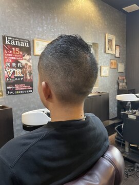 メンズグルーミングスパアンブレラ(MEN’S GROOMING SPA umbrella) ソフトモヒカン＿ベリーショート