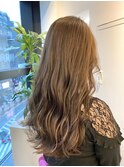 髪質改善*ロングレイヤーグレーベージュ*美髪【Zina船橋】