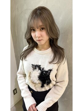 ヨーク(YOKE) YOKE ベージュミルクティーベージュブリーチカラーハイトーン