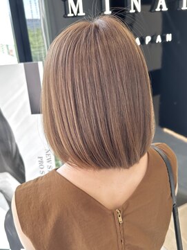 ハルキミナトジャパン センダイ(HARUKI MINATO japan SENDAI) 肩上ボブディ