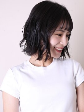 ヨファ ヘアー 芦屋店(YOFA hair) イメチェン似合わせカット30代40代50代美髪カーリーボブ0303