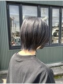 透明感×グレージュ
