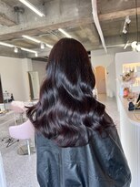 シエル 一社(cher)&nbsp;暗髪で叶うツヤ感カラー