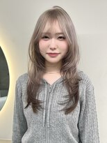 ソル バロール 表参道(SOL .valor)&nbsp;ホワイトベージュ×ブラウン デザインカラー