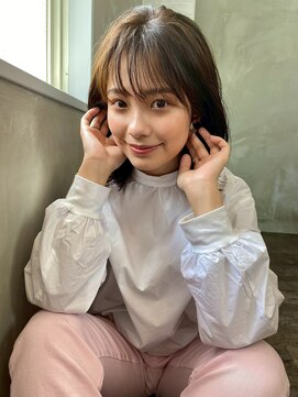 ロア ヘアーコーディネート 四条烏丸店(LoRE hair coordinate) イメチェンワンカールウルフレイヤーカットショートカット30代