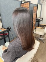 ルアン 上通り(ruen) 熊本 縮毛矯正 ストレートパーマ 髪質改善 艶髪 ruen 松本皐希