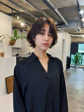 ヒュージ 表参道(huge) ショートボブ/ボブパーマ/ニュアンスパーマ/20代30代