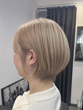 ランズ(LANDS) White Beige × short