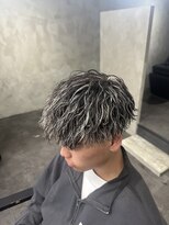 クロー(CROW) ツイストスパイラル×ホワイトメッシュ