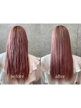 【大日/徒歩5分】人気の”コアケア”で髪の芯(コア)を作ります◎トリートメントと同時施術で驚きの質感に。