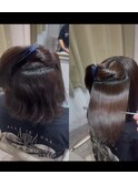圧倒的やわらかボブ