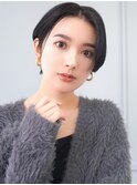 【loe】暗髪カラー×ハンサムショート×大人ショート