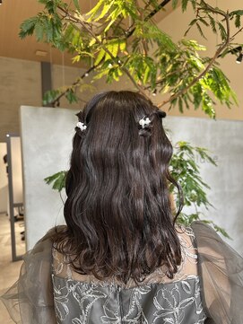 ルプラス(le place.) ツインハーフアップ