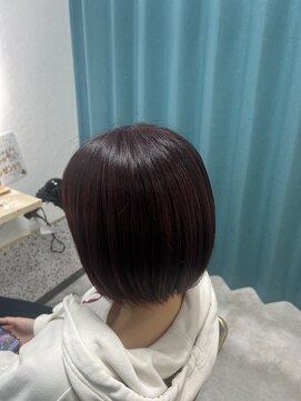 テーラヘアー 守谷店(TELA HAIR) ワインレッド