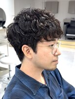 ワンズ リー 上大岡店(One's ly) ショートツイスパ_暗めカラーグランマッシュ