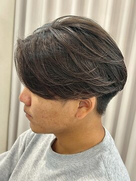 ニアウ 伊勢崎連取店(Niau) ナチュラルセンターパートニュアンスパーマシャドウパーマ