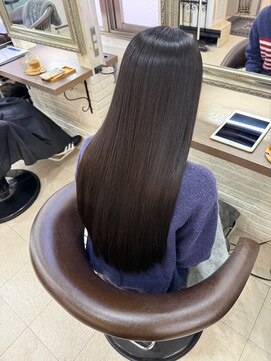 ヘアーアンドメイク シークタチカワ 立川店(Hair&Make Seek) 【早坂】指通りなめらか、素髪のようなナチュラルストレート