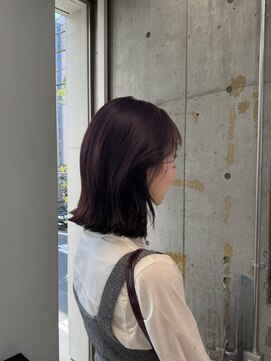 ディジョン(Dijon) 韓国顔まわりレイヤーカットグレージュオリーブベージュブラウン