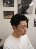 スパイキーショート　メンズカット　