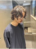 大人の色気スパイラルパーマ