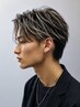 【平日限定/学割U24】『メッシュパーマ』メンズカット+各パーマ+ハイライト