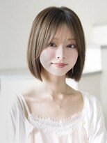 ゴート(GOAT)&nbsp;小顔ショート 切りっぱなし シースルーバング