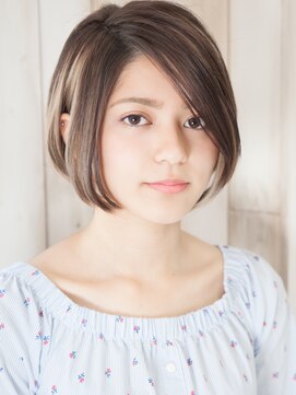 パティオン(PATIONN) 米倉涼子風髪型輪郭小顔エレガンス大人大門前下がりボブショート