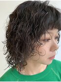 個性派パーマ