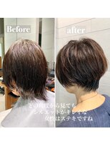 キミトヘアデザインアンドスパ(Kimito Hair design&spa)&nbsp;骨格補正カット（ショートカット）