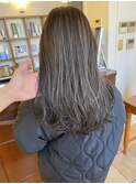大人可愛いハイライト_20代30代人気◎ライトグレージュレイヤー