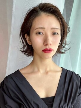 イトシテ オールバック★外ハネボブ【本多身和子】