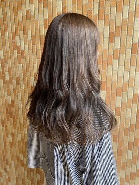 ウィスプ 赤羽店(wisp) ブリーチonラベンダーグレージュ♪*。