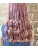 マギーヘア(magiy hair)&nbsp;ホワイトピンク［magiyhair西部笑］