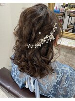 ハーフアップ☆