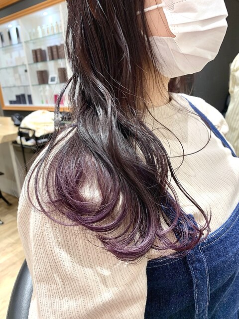 TOKIO　裾カラー×ラベンダーピンク