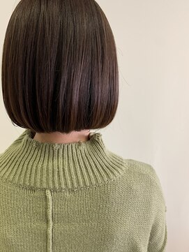 シェノン 武庫之荘(CHAINON) ショコラベージュ/ボブルフ/ベビーバング/カール/くびれヘア