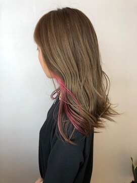 スーリール 西新店(Sourire) ☆イヤリングカラー×ピンク☆