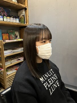 パム 恵比寿(PAM.) 酸性ストレート × ワイドバング