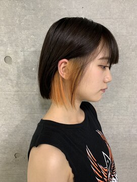 ザ ドット(THE DOT) インナーオレンジ×ブラックカラー