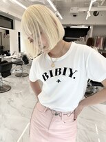 ランテルディ 渋谷(LANTERDIT)&nbsp;【LANTREDIT】抜きっぱなしボブ（ブリーチ2回）担当JUN