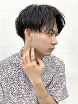 アーリー(Ali'i)&nbsp;ソフトツイストパーマツーブロックマッシュ爽やかアップバング