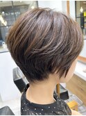 ショート寄りの【ショートボブ】