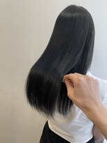 ツイギー 千舟店(TWiGGY) （髪質改善】美髪矯正×【韓国風】ブルーブラック