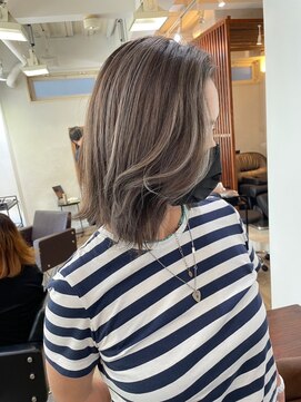 ハーツ(Heart's) 30代40代50代◎大人ナチュラル白髪ぼかしハイライト